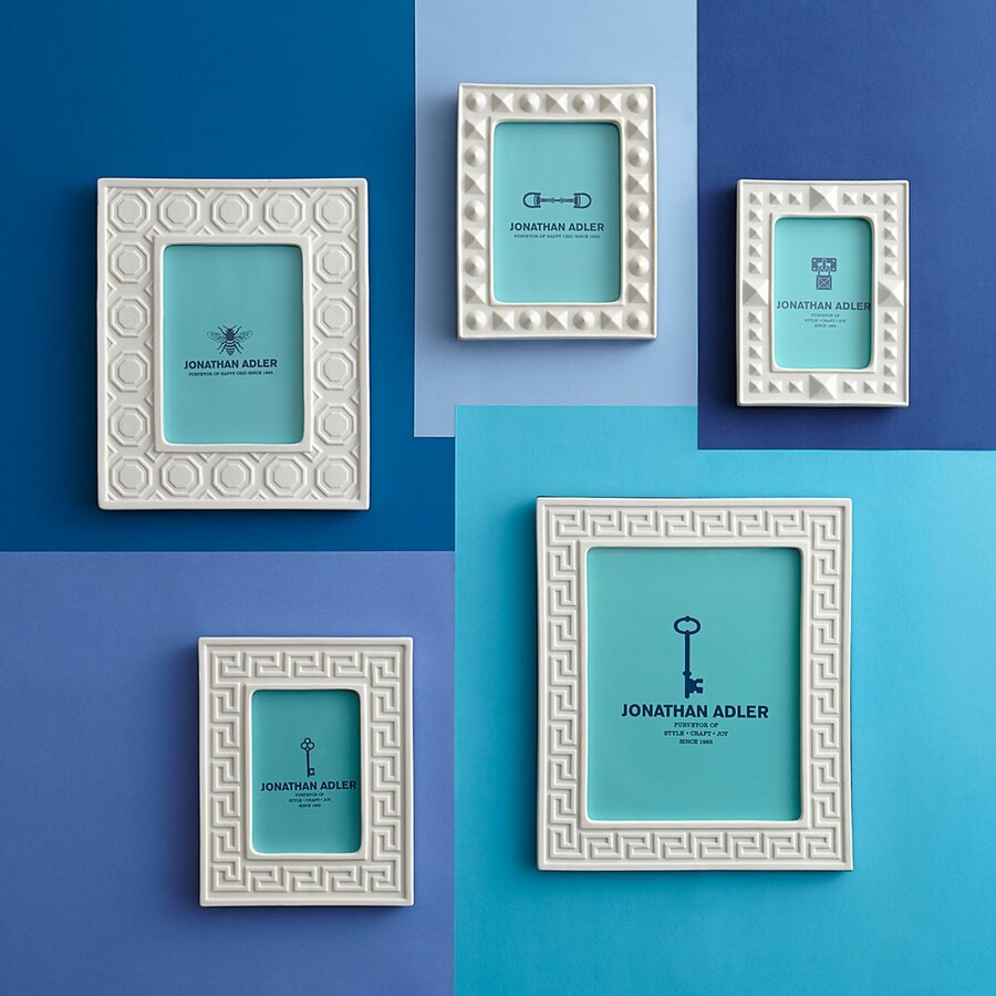 Jonathan Adler チャレード スタッズフレーム 5 x 7インチ