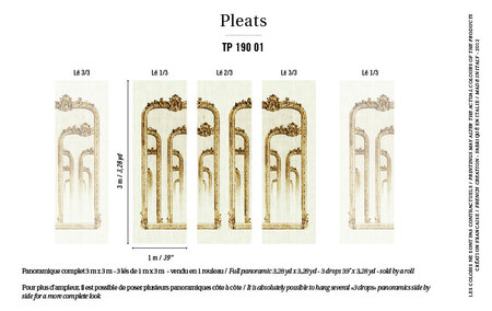 ELITIS Galerie des glaces Behang